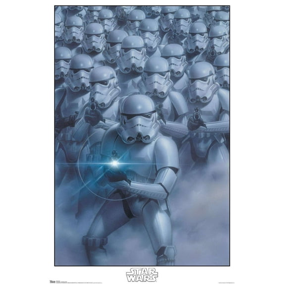 Star Wars: Saga - Stormtroopers Wall Poster, 14.725" x 22.375"