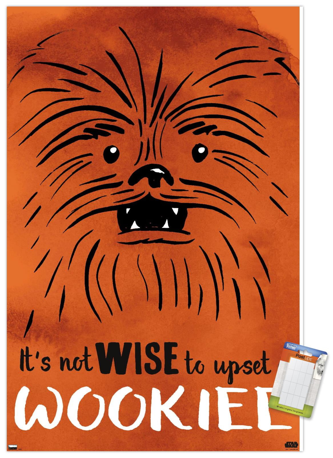 Star Wars: Saga - Upset A Wookiee Wall Poster, 22.375" x 34"