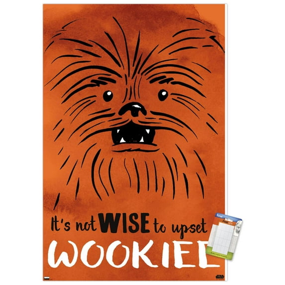 Star Wars: Saga - Upset A Wookiee Wall Poster, 22.375" x 34"