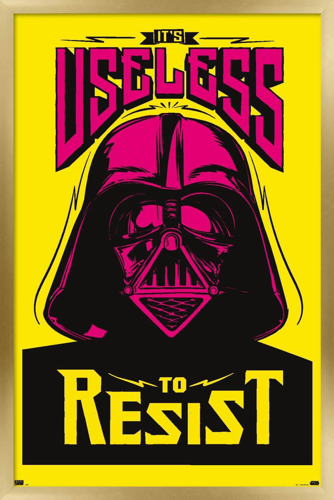 Star Wars: Saga - Useless to Resist Wall Poster, 22.375