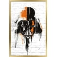 thumbnail image 1 of Star Wars: Saga - Vader Black And Orange Wall Poster, 22.375" x 34", Framed, 1 of 3