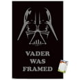 thumbnail image 1 of Star Wars: Saga - Vader Was Framed Wall Poster, 14.725" x 22.375", 1 of 4