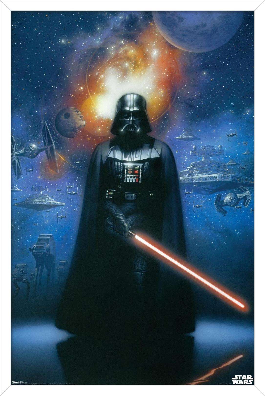 Star Wars: Saga - Vader in Space Wall Poster, 14.725