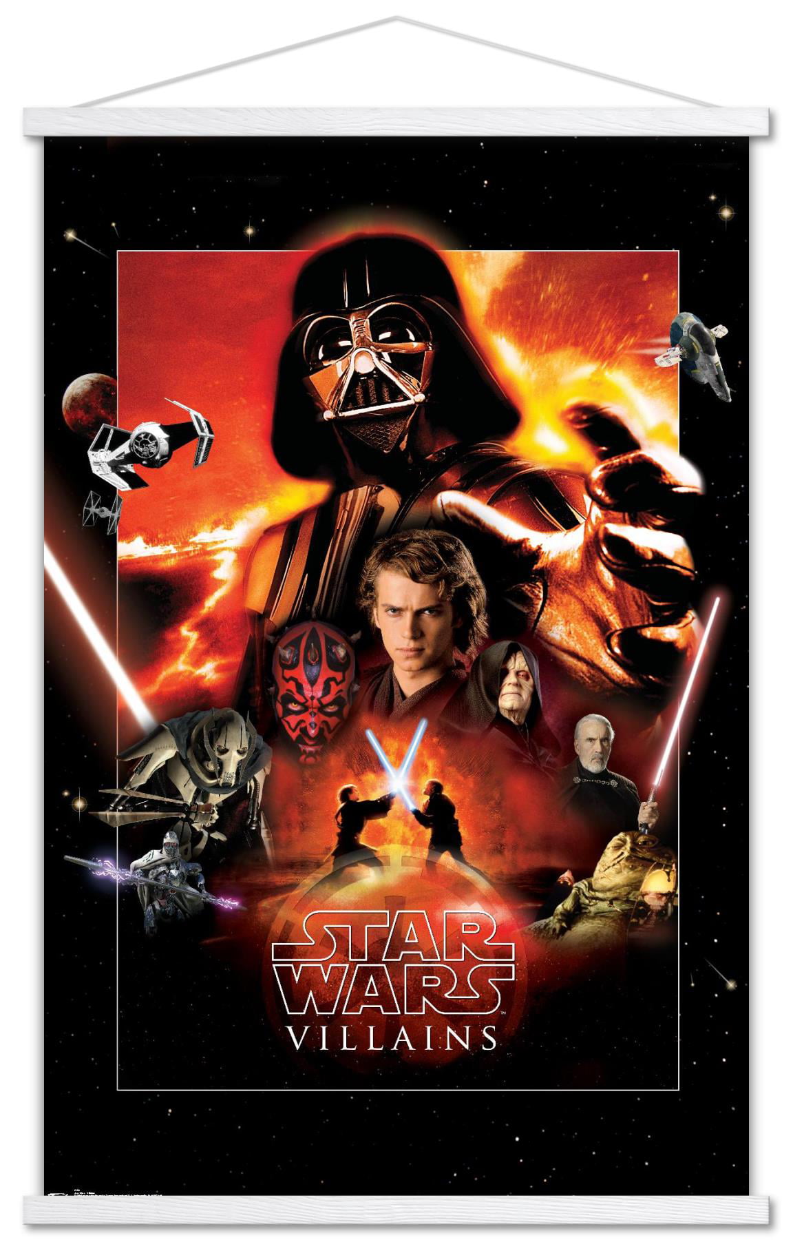 Star Wars Heroes Epic Space Movie Film Franchise Cool Wall Decor