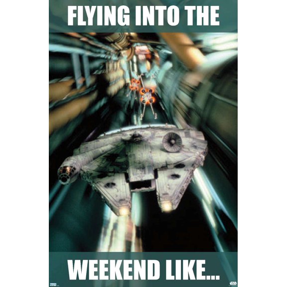 Star Wars: Saga - Weekend Wall Poster, 14.725" x 22.375"