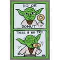 thumbnail image 1 of Star Wars: Saga - Yoda Donut Wall Poster, 14.725" x 22.375", Framed, 1 of 3