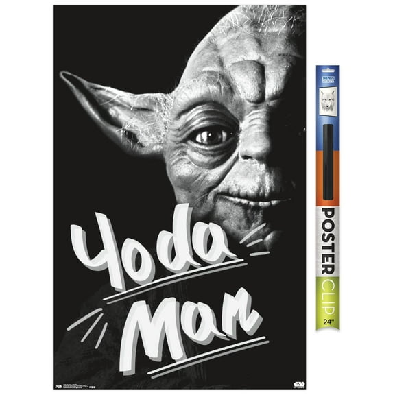 Star Wars: Saga - Yoda Man Wall Poster, 22.375" x 34"