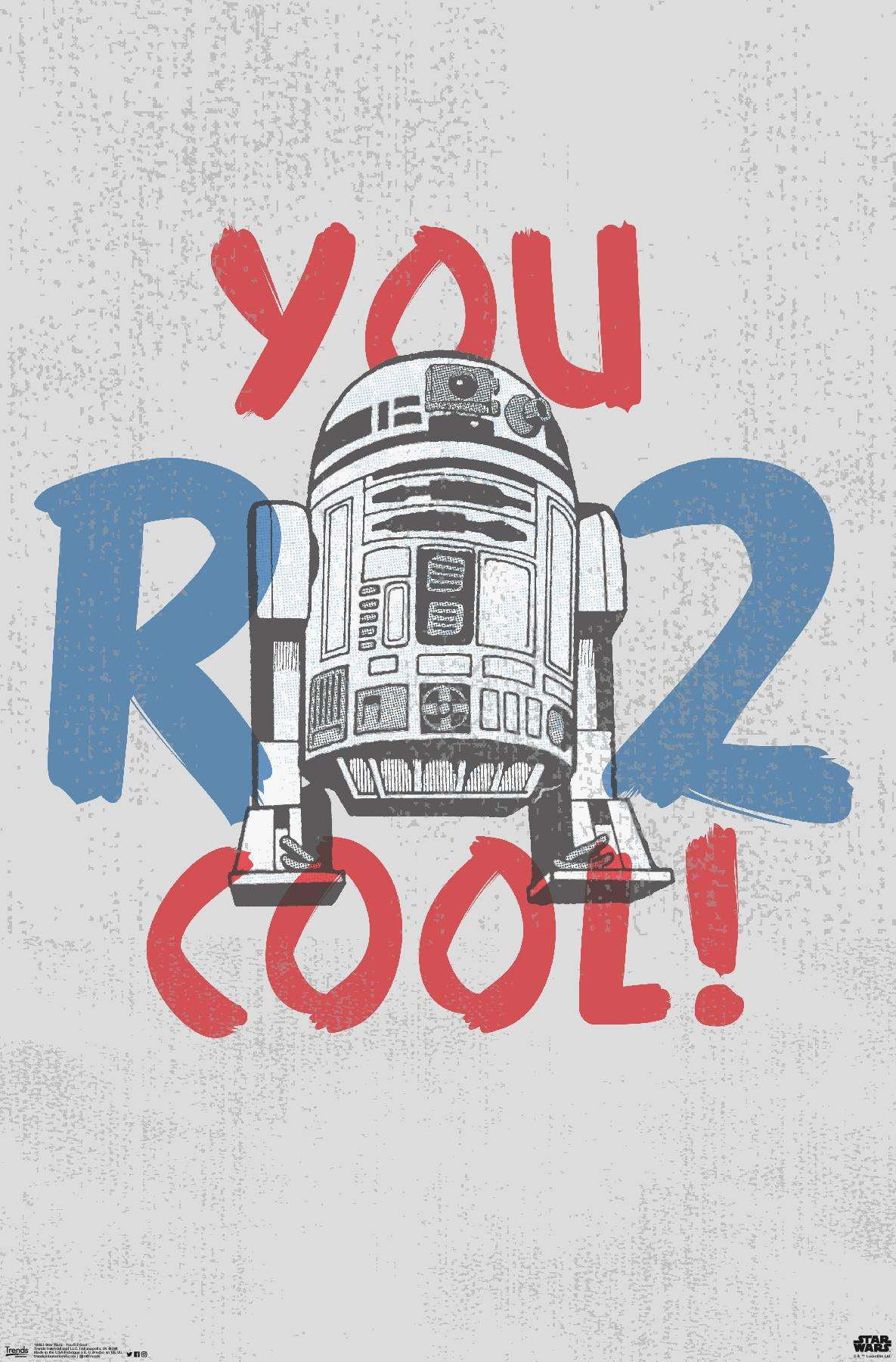 Star Wars: Saga - You R2 Cool Wall Poster, 14.725" x 22.375"