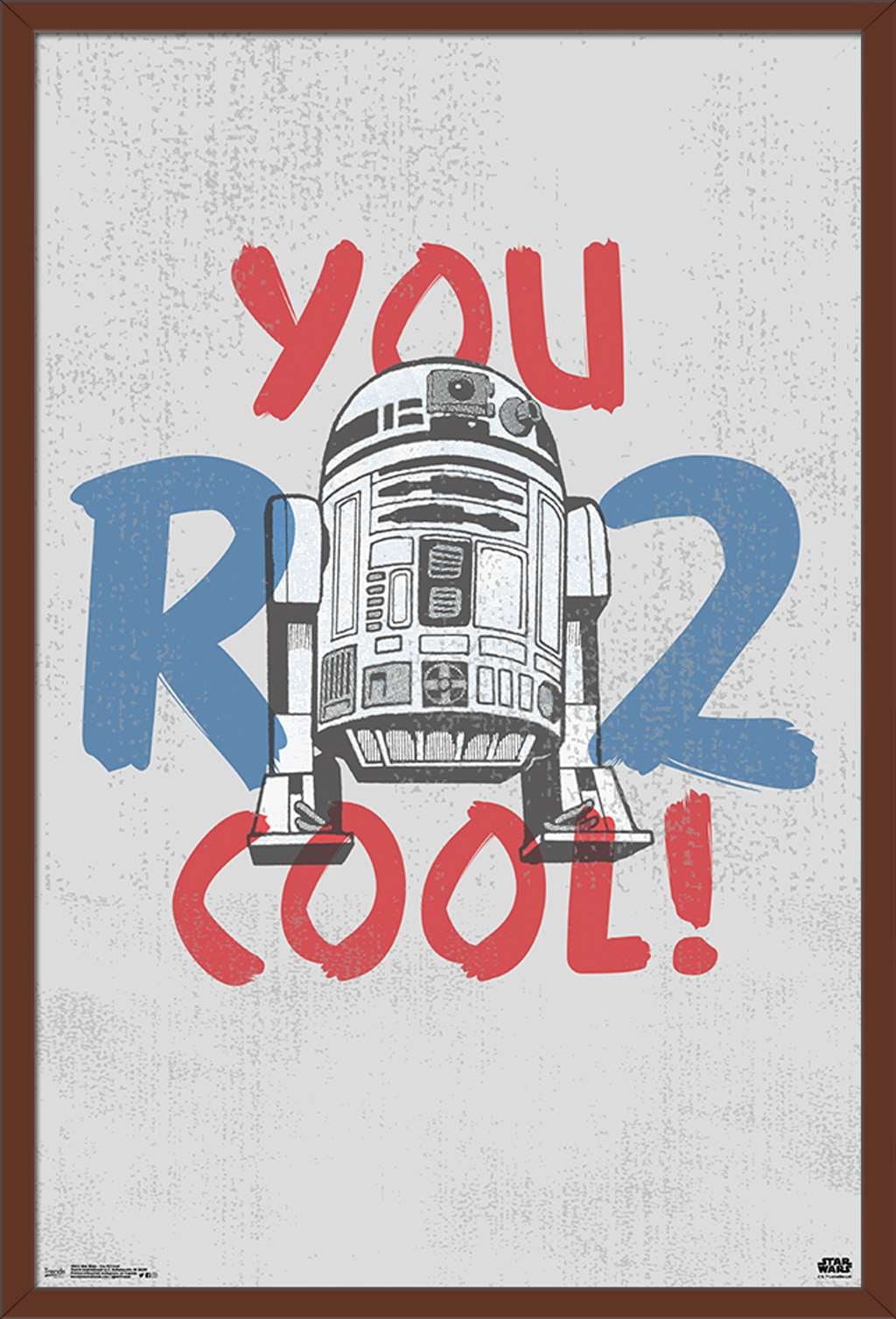 Star Wars: Saga - You R2 Cool Wall Poster, 22.375" x 34" Framed