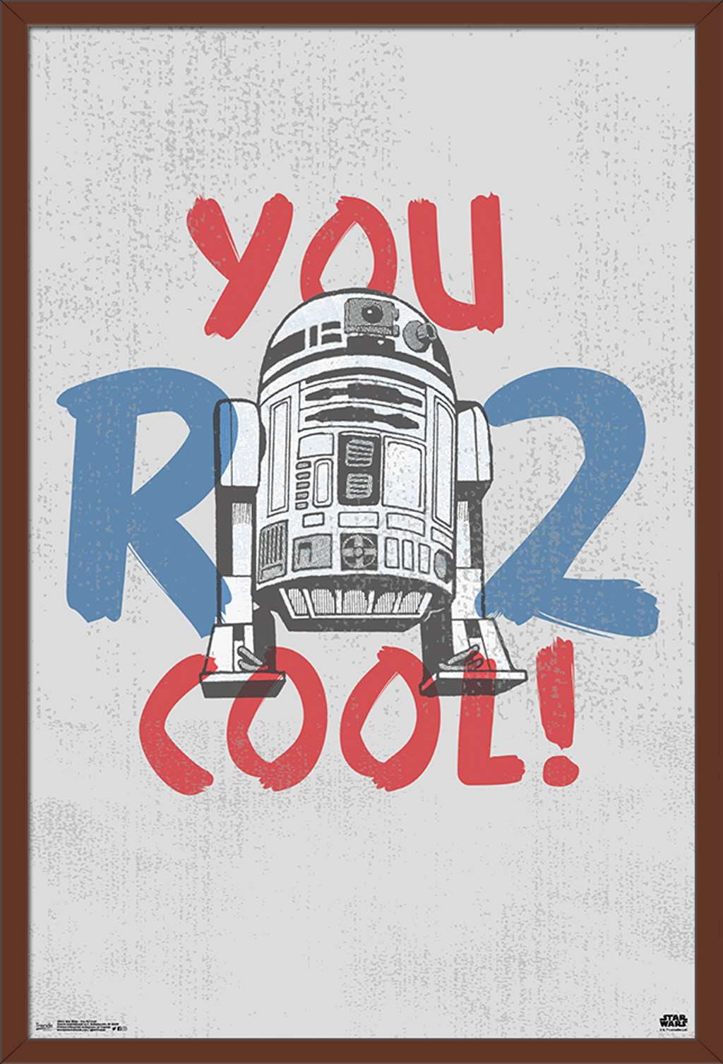 Star Wars: Saga - You R2 Cool Wall Poster, 22.375" x 34" Framed - image 1 of 2