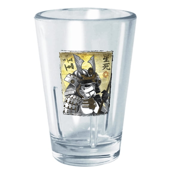 Star Wars Samurai Trooper Tritan Shot Glass Clear 2 oz.