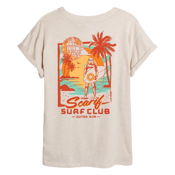 Star Wars - Scarif Surf Club Oversized - Women's Oversized Graphic T-Shirt