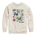 thumbnail image 1 of Star Wars - Scribble Ships Boys' Graphic Long Sleeve Fleece Sweatshirt, 1 of 4