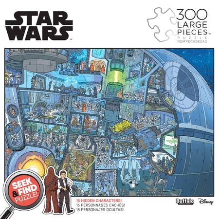 Star Wars - Seek & Find - The Death Star - 300 Large Piece Jigsaw Puzzle