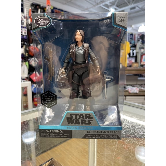 Star Wars Disney Elite Series: Sergeant Jyn Erso Die Cast Statue Figure