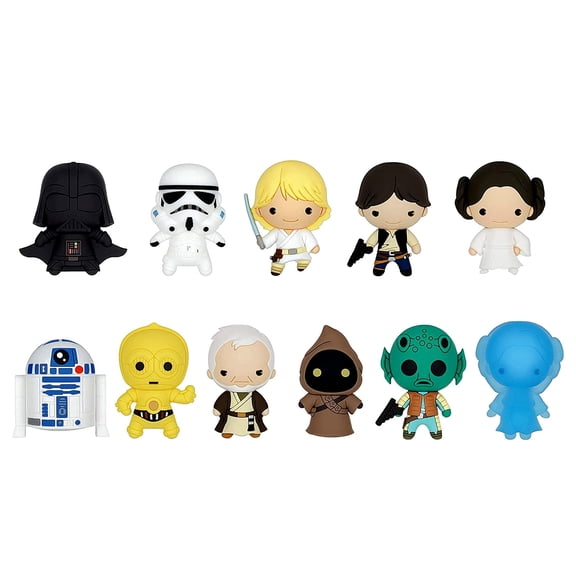 Star Wars Series 1 Blind Bagged 3D Foam Figural Bag Clip | 1 Random