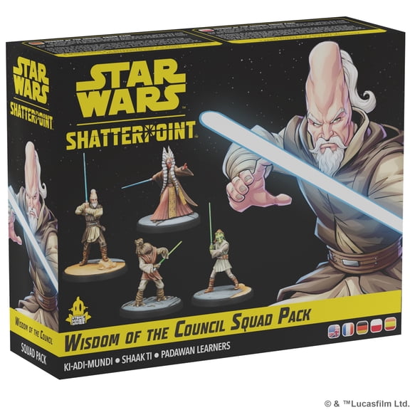 Star Wars Shatterpoint Miniatures Game: Wisdom of the Council Squad Pack for Ages 14+, from Asmodee