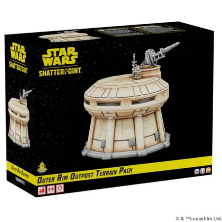 Star Wars Shatterpoint: Outer Rim Outpost Terrain Pack for Ages 14+ from Asmodee