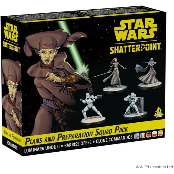 Star Wars Shatterpoint Plans & Preparation Squad Pack