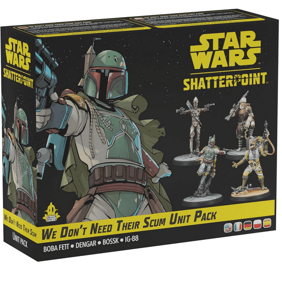 Star Wars Shatterpoint: We Don't Need Their Scum Unit Pack