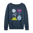 thumbnail image 1 of Star Wars - Ship Grid - Women's French Terry Pullover Sweatshirt, 1 of 4