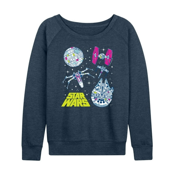 Star Wars - Ship Grid - Women's French Terry Pullover Sweatshirt