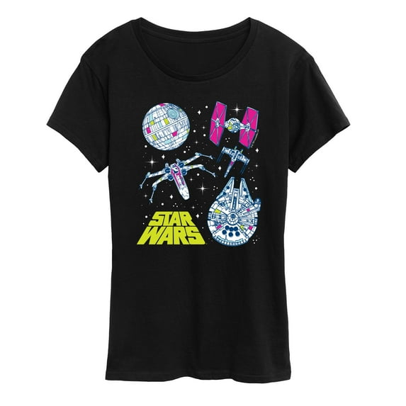 Star Wars - Ship Grid - Women's Short Sleeve Classic Fit Tee