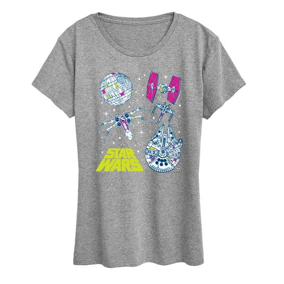 Star Wars - Ship Grid - Women's Short Sleeve Classic Fit Tee