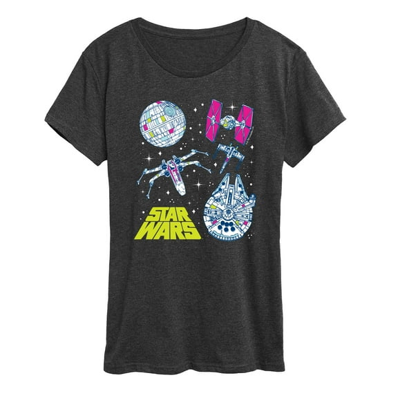 Star Wars - Ship Grid - Women's Short Sleeve Classic Fit Tee