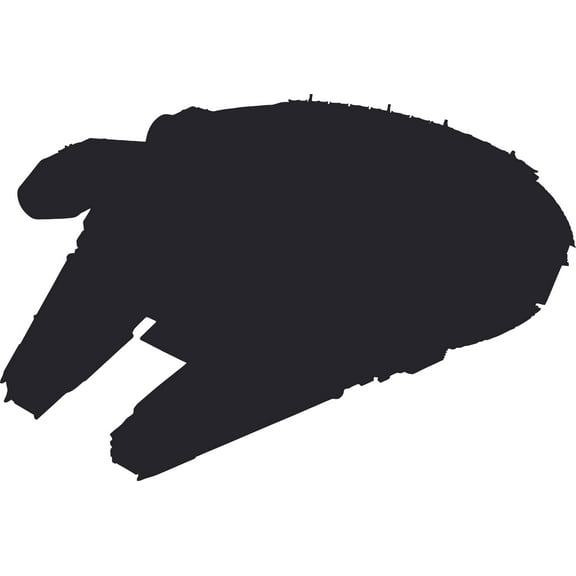 Star Wars Ship Logo Cartoon Character Wall Art Vinyl Sticker Design Decal Girls Boys Kids Bedroom Nursery Kindergarten Fun Home Children Room Decor Sticker Wall Art Vinyl Decor Size (30x27 inch)