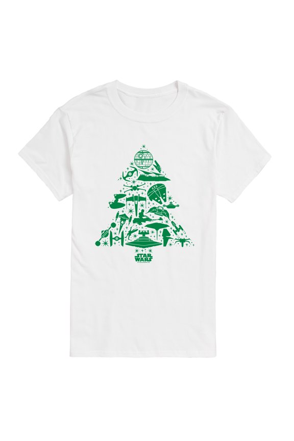 - Ship Tree - Men's Short Sleeve Graphic T-Shirt