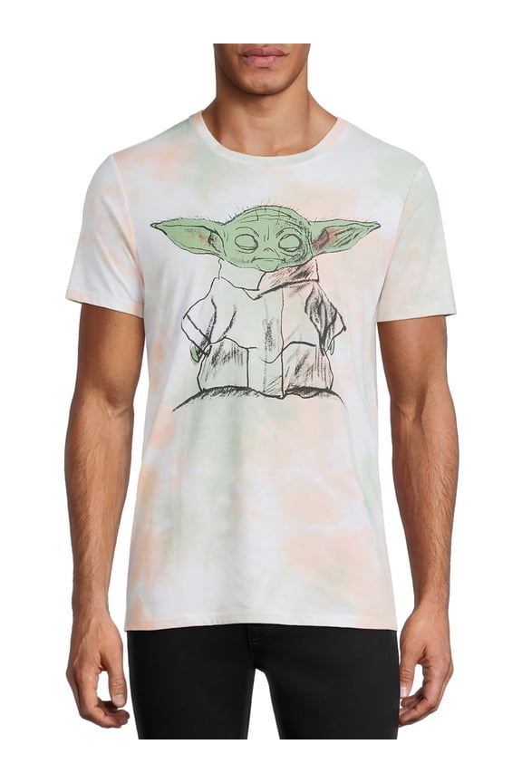 Star Wars Short Sleeve Graphic Crew Neck Relaxed Fit T-Shirt (Men's or Men's Big & Tall), 1 Pack
