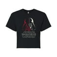 thumbnail image 1 of Star Wars - Darth Vader Logo - Juniors Cropped Tee, 1 of 5