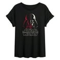 thumbnail image 1 of Star Wars - Darth Vader Logo - Women's Oversized Tee, 1 of 5