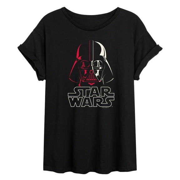 Star Wars - Darth Vader Logo - Women's Oversized Tee