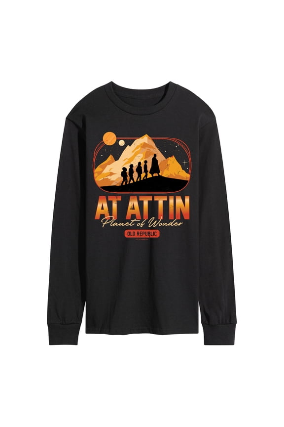 : Skeleton Crew - At Attin Destination - Men's Long Sleeve Graphic T-Shirt