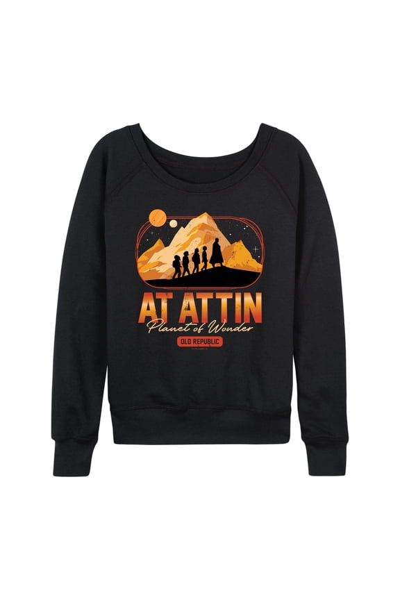 : Skeleton Crew - At Attin Destination - Women's French Terry Long Sleeve Pullover