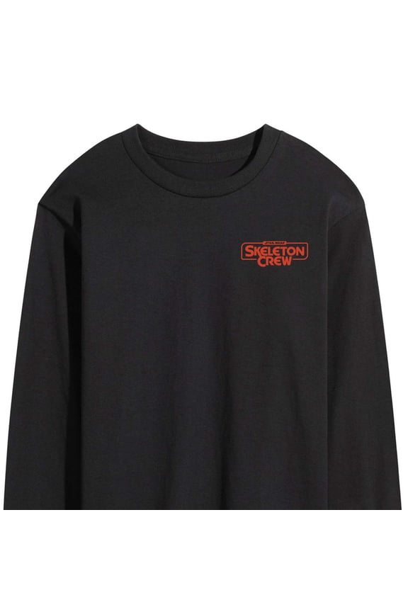 - Skeleton Crew Collage - Men's Long Sleeve Graphic T-Shirt