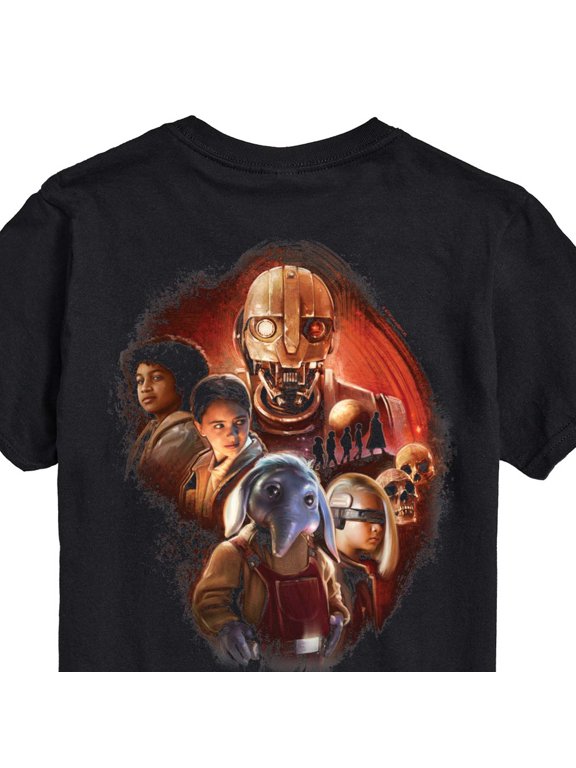 - Skeleton Crew Collage Men's Short Sleeve Graphic T-Shirt