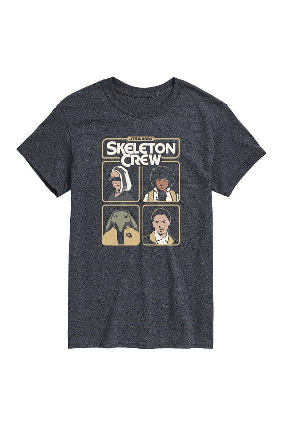 - Skeleton Crew Grid - Men's Short Sleeve Graphic T-Shirt
