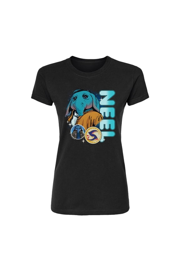 : Skeleton Crew - Neel Bootleg - Juniors Fitted Graphic T-Shirt