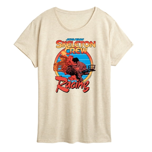 Star Wars: Skeleton Crew - Racing - Women's Short Sleeve Graphic T-Shirt