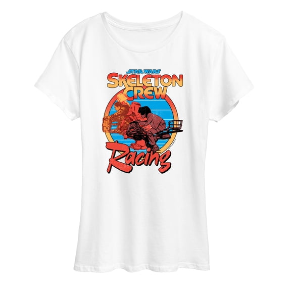 Star Wars: Skeleton Crew - Racing - Women's Short Sleeve Graphic T-Shirt