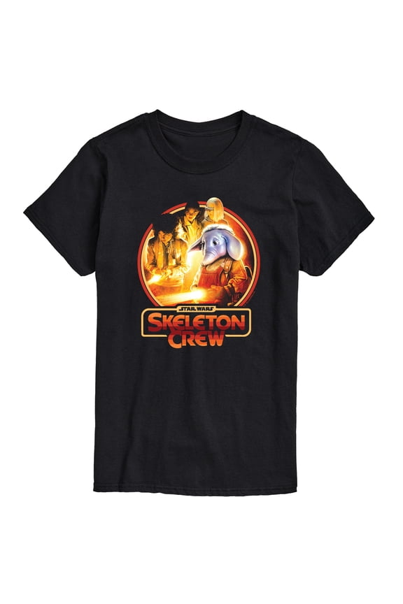 - Skeleton Crew Retro Circle - Men's Short Sleeve Graphic T-Shirt
