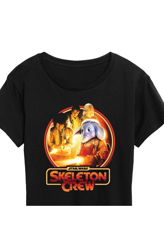 - Skeleton Crew Retro Circle - Women's Short Sleeve Graphic T-Shirt