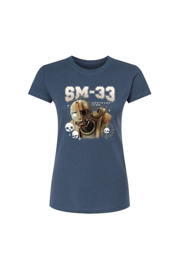: Skeleton Crew - SM33 Bootleg - Juniors Fitted Graphic T-Shirt