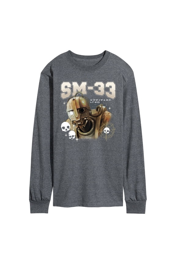 : Skeleton Crew - SM33 Bootleg - Men's Long Sleeve Graphic T-Shirt