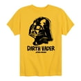 thumbnail image 1 of Star Wars - Sketch Darth Vader - Toddler And Youth Short Sleeve Tee, 1 of 5