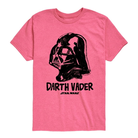 Star Wars - Sketch Darth Vader - Toddler And Youth Short Sleeve Tee