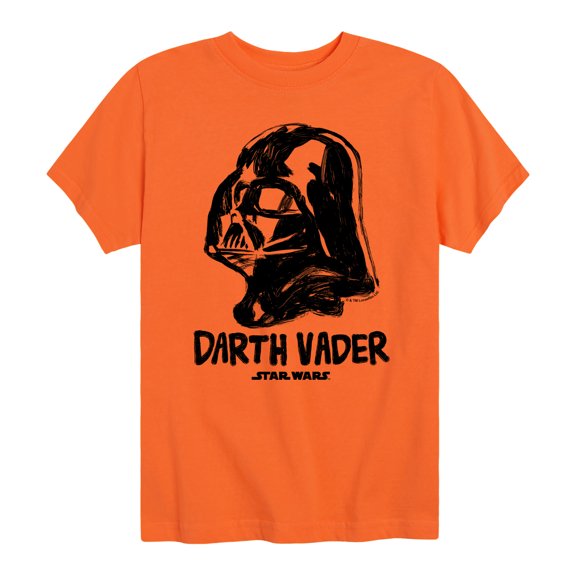 Star Wars - Sketch Darth Vader - Toddler And Youth Short Sleeve Tee